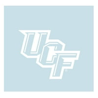 Centralna Florida Golden Knights Decal (bijeli UCF decal (3