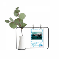 Morski organizam kita životinja Prozirna stakla Viseća boca za ukrašavanje vaze