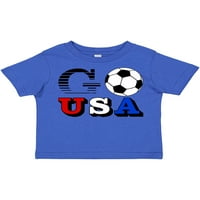Inktastična Go, USA - Soccer, Nogometni poklon Toddler Boy ili Majica Toddler