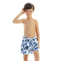 Porodično podudaranje listi kupaći kostimi za ispis, otac sin pliva debla dječake vrhovi šorca za kupanje