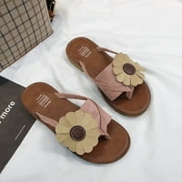 Papuče zpanxa za žene Ljetni dnevni listovi za slobodno vrijeme za slobodno vrijeme plaže Cvijeće Žene