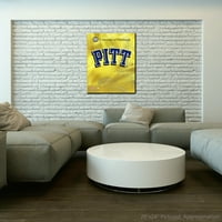 Univerzitet u Pittsburghu Panteri logo 16 X20 istegnuto platno