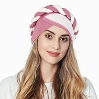 Wofedyo šeširi za muškarce Ženske pletene turban kape kapa karcino kapu za kosu šal za glavu koru