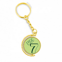 Sedam dobnog rođendana metalni priključak za ključev priključni prsten za ključeve hr