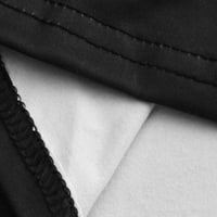 Dasayo Baggy dukserica za žene print mreža dugih rukava s dugim rukavima V-izrez za bluzu pulover Tunički