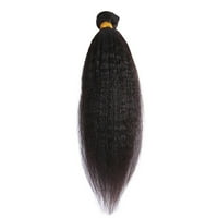 Keusn perika afrička perika Hemijska vlakna za zavjese za kosu za zavjesu za kosu Pletena prirodna crna