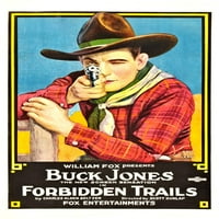 Zabranjene tragove Buck Jones TM & Copyright � 20. vek fo film Corp. Courty Evertt Kolekcija film Poster