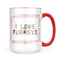 Neonblond I Love Turkeys Cranberries Voće poklon za ljubitelje čaja za kavu