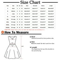 Haljine za prodaju za žene plus veličine kratkih rukava Štamparija Stripe uzorka V-izrez Maxi Loose