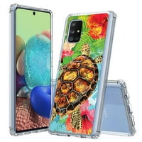Aquafle Samsung Galaxy A 5G futrola za telefon - tropska kornjača