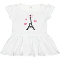 Inktastični pariški ljubavnik Eiffel Tower poklon toddler djevojka haljina