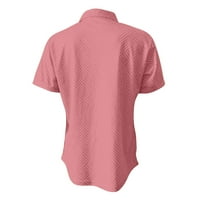 Daqian muns polo majice čišćenje muške staze ljeto kratka odjeća modna košulja casual kratkih rukava