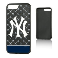 New York Yankees iPhone Plus Plus Logo Stripe Stripe Bump Case