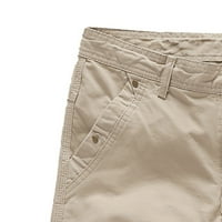 Akiigool muški kratke hlače za muške garderne kratke hlače Ležerne hlače opušteno fit s džepovima