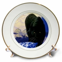 Porculanska ploča Crna panther CP-739-1