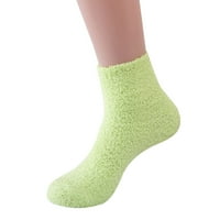 Aufmer se bavi čarapama ženske jesenske i zimske bombonske boje ženske čarape srednje cijevi čarape