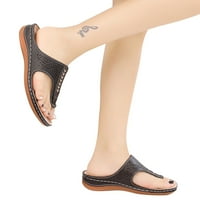 Ženske cipele klinovi Udobne ženske sandale Modne prozračne cipele Peep ljeto plaže nožni ženski sandala