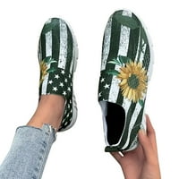 Sandale Žene Dressy ljetne modne proljeće i ljetne sportove cipele s ravnim donjem svjetlošću na mrežice