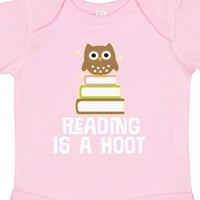 Inktastično čitanje je HOOT bibliotekarski poklon dječji bodysuit