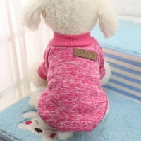 Duks za kućne ljubimce Topla za pse odjeća mekani mačji džemper štenad odjeća za male pse džemper zimski