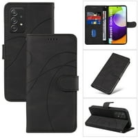 -Po kompatibilan je sa Samsung Galaxy A 6,5 novčanikom, Flip Folio Premium PU kožni držač kartice Kickstand