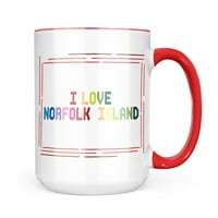 Neonblond I Love Istr Norfolk Ostrva Šareni krijumčari za ljubitelje čaja za kavu