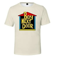 BoyNextDoor majica za ženska ulična odjeća KPOP Idol ljetna kratka rukava s kratkim rukavima za muškarce
