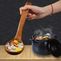 Meijuhuga kuhinja dugačka ručka drvena desert riža supa kašika kašika za kuhanje posuđa