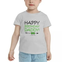 Sretan rođendan tata smiješne majice za dječake za dječake
