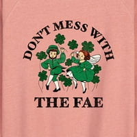 Instant poruka - Ne miješajte se sa FAE - ženskim laganim francuskim pulover Terryja