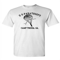 Paratroops Camp Toccoa WW vojska WW - Muška pamučna majica