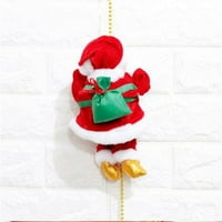 Prilično comy božićni viseći ukras Električni santa Claus Penderder Flight Decor Christmas Ornament
