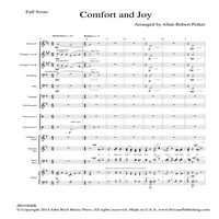 John Rich Music Press Comfort and Joy Reducirani orkestar uređen Allan Robert Petker