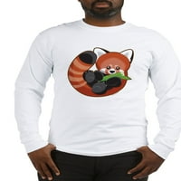 Cafepress - crvena panda dugih rukava majica - Unise pamučna majica dugih rukava