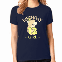 12. rođendanska majica za djevojke Birthday majica Llama 12. rođendana za djevojke Slatka rođendan djevojka