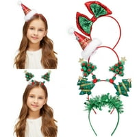 Božićne trake za glavu Party Hoops za kosu za kosu s različitim dizajnom za djecu djece