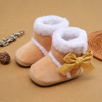 Dječje cipele Veličina za mjesecne dječake i plišane snežne čizme zagrijavanje mekih čizama Kidske tenisice