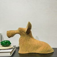 Statua za pseće pasa Moderna apstraktna umjetnička skulptura Skulptura zanata za obnarenje figurica
