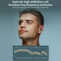 EARBUDS UNU EAR-u bežični IP vodootporni slušalice punjivi stereo Bluetooth kompatibilan V5. Slušalice,