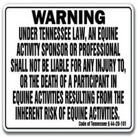 Znak upozorenja WS-Tennesseeee - Tennessee Koquine