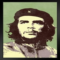 Pop Art Che Guevara portret Poster Green Color Face Slika Argentina Marxist Revolucionarna politika