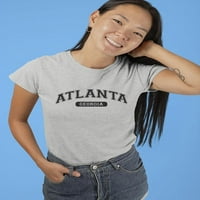 Atlanta, Georgia Slogan majica-GOATDDEALS dizajni, ženski mali