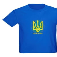 Cafepress - Ukrajinska zastava Simbol majica - Dečja tamna majica