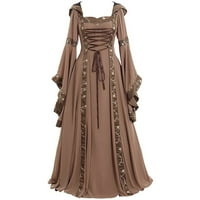 Renesansna haljina za žene plus veličine srednjovjekovne kostime vještica haljina Regency haljine 1900s