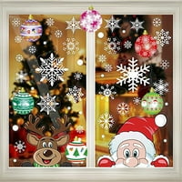 TureClos Božićne naljepnice okrugle ljepile naljepnice Xmas Dekorativne naljepnice Božićne naljepnice