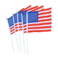 Američka ručna zastava mini usa Nacionalna državna zastava za ruke 14x