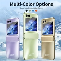 Decaze kompatibilan sa Samsung Galaxy Z Flip futrolom, luksuzna zaštita šarke Elegantna dizajna zamrznuta