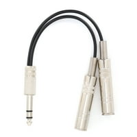 Muško do ženske audio žice, instrumentni dodaci y razdjelni adapter za ljubitelju muzike za muške 2m 6,6ft