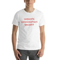Rukopisana korporativna komunikacija Specijalistička majica kratkih rukava majica u nedefiniranim poklonima
