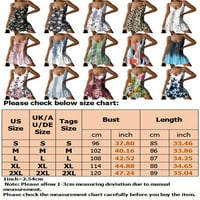 Capreze Ženske kratke mini haljine špagete trake Ljeto plaža Sunduress cvjetna print začula haljina